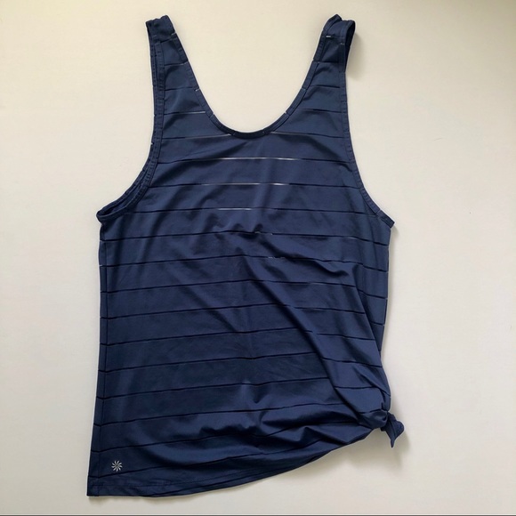 Athleta Blue Max Out Chi 2 in 1 Tank (TANK ONLY) - Picture 2 of 8